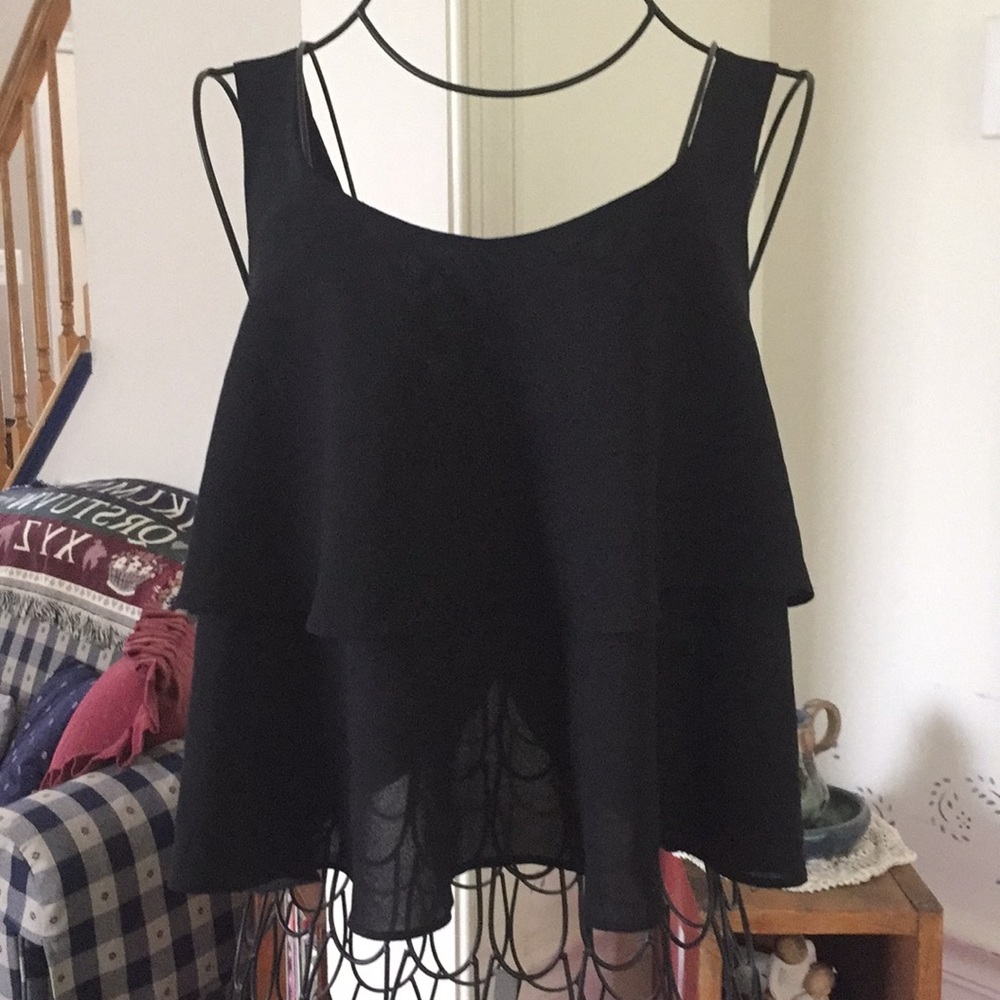 Black Sexy Crop top